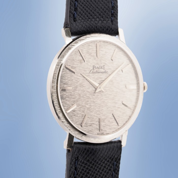Piaget - Altiplano Palace Finishing Calatrava Style Micro-Rotor Cal. 12P1 Extra-Flat White Gold Circa 1970 Ref. 12603