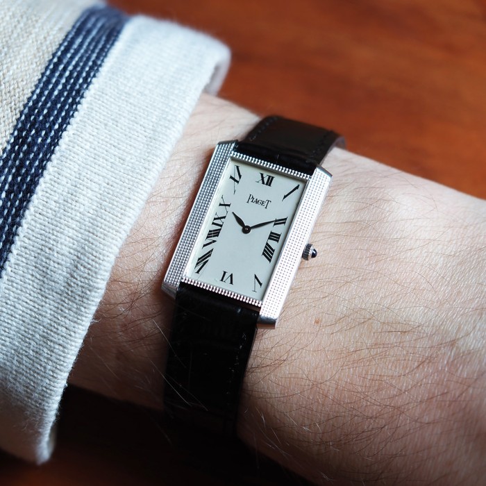 Piaget - Vintage Tank 18k White Gold Ref. 9214