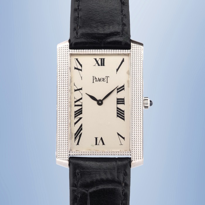 Piaget - Vintage Tank 18k White Gold Ref. 9214