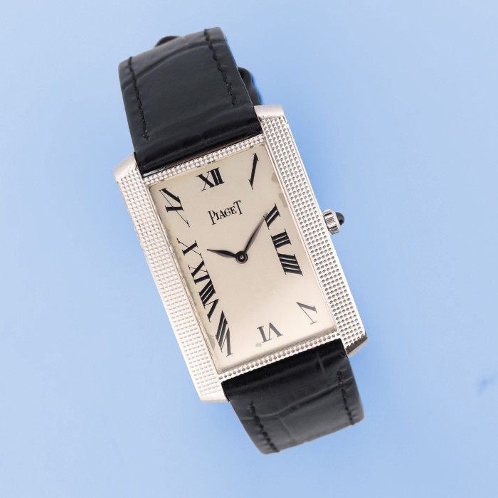 Piaget - Vintage Tank 18k White Gold Ref. 9214