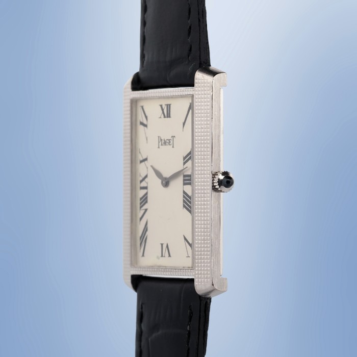 Piaget - Vintage Tank 18k White Gold Ref. 9214