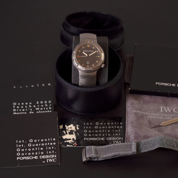 IWC Porsche Design - Ocean 2000 Ref. 3504 from 1991 Full Set