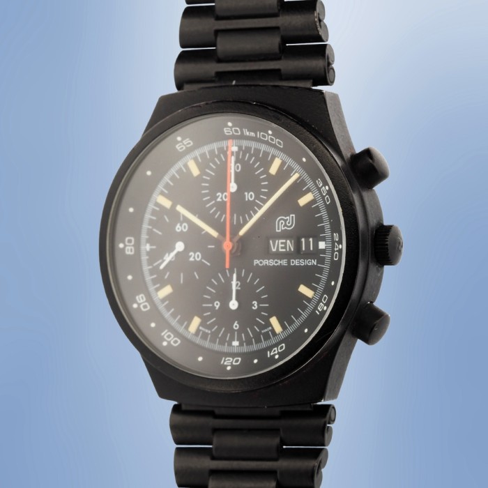Porsche Design - "Top Gun" Chronograph by Orfina Valjoux 7750 Circa 1975 Ref. PD01