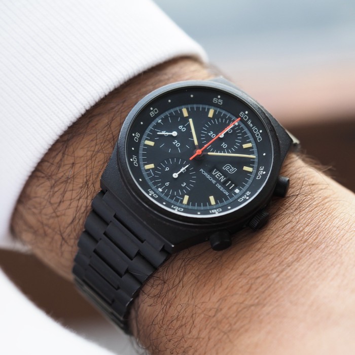 Porsche Design - "Top Gun" Chronograph by Orfina Valjoux 7750 Circa 1975 Ref. PD01