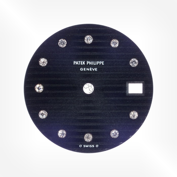 Patek Philippe - Dark Blue Dial with Diamond indexes 19.80mm Ref. 4700