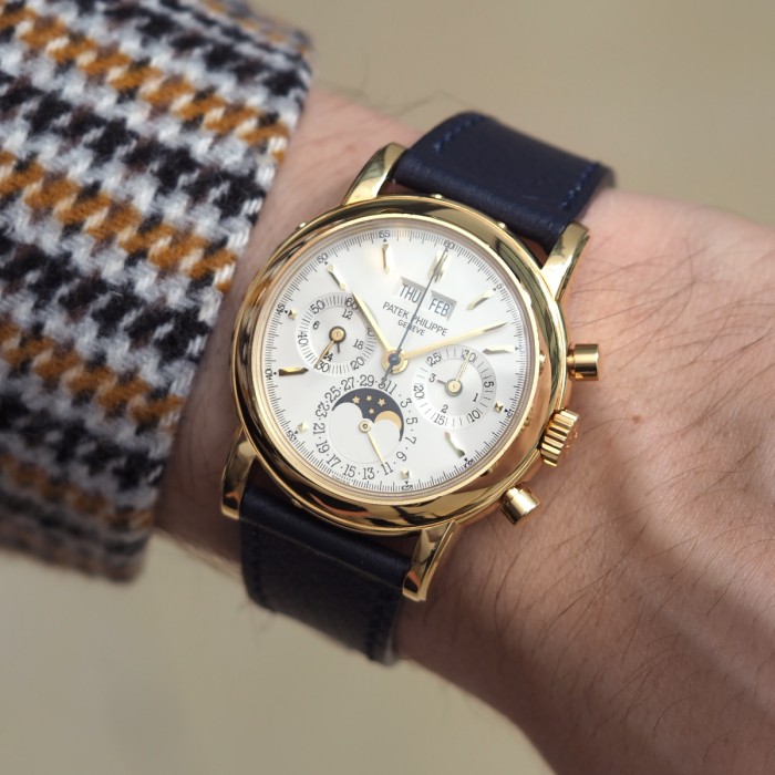 Patek Philippe -  3970 "fourth series"  Full Set Perpetual Calendar Chronograph in 18k YG