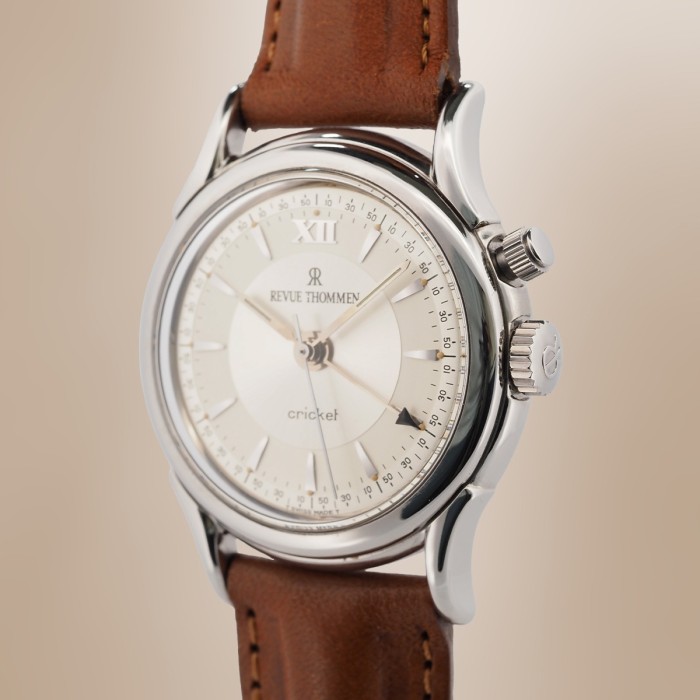 Revue Thommen - Cricket 1947 Alarm Manual Winding Vintage Full Set Circa 2000 Ref. 8010002 