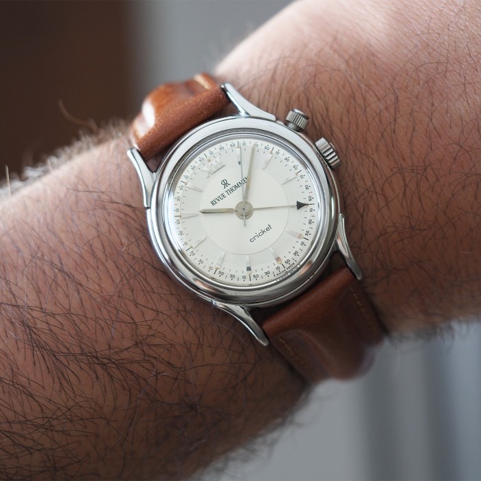 Revue Thommen - Cricket 1947 Alarm Manual Winding Vintage Full Set Circa 2000 Ref. 8010002 
