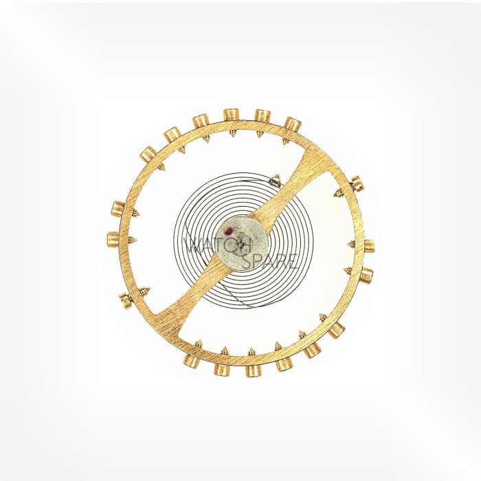 Rolex Cal. 1210 - Balance with Breguet hairspring, timed 7534