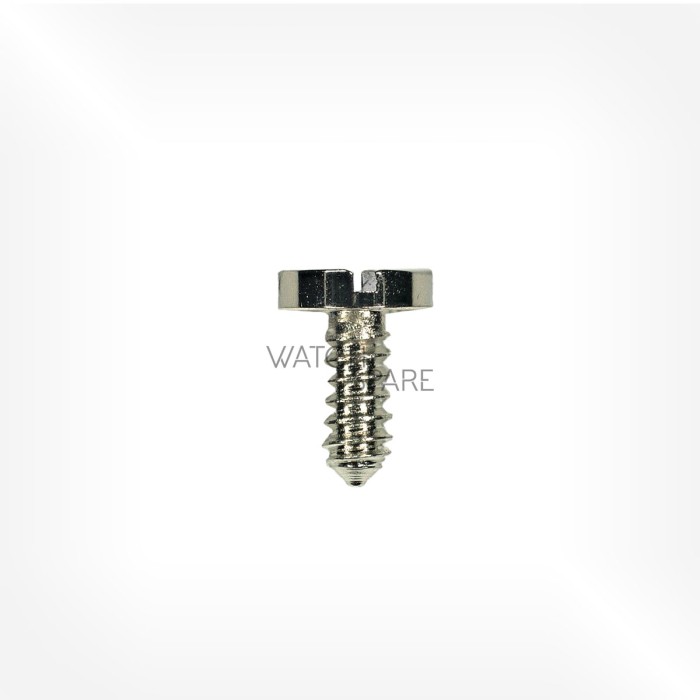 Rolex Cal. 1530 - Screw for train wheel bridge short, thread Ø 0.80mm 7854
