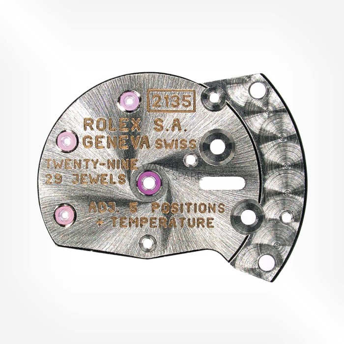 Rolex Cal. 2135 - Automatic device upper bridge 140