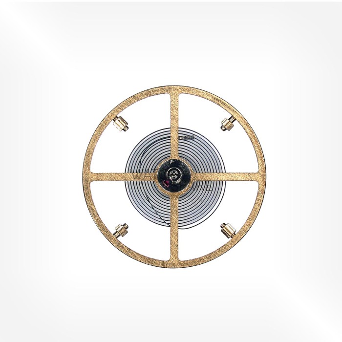 Rolex Cal. 4130 - Balance with Breguet hairspring, timed 432