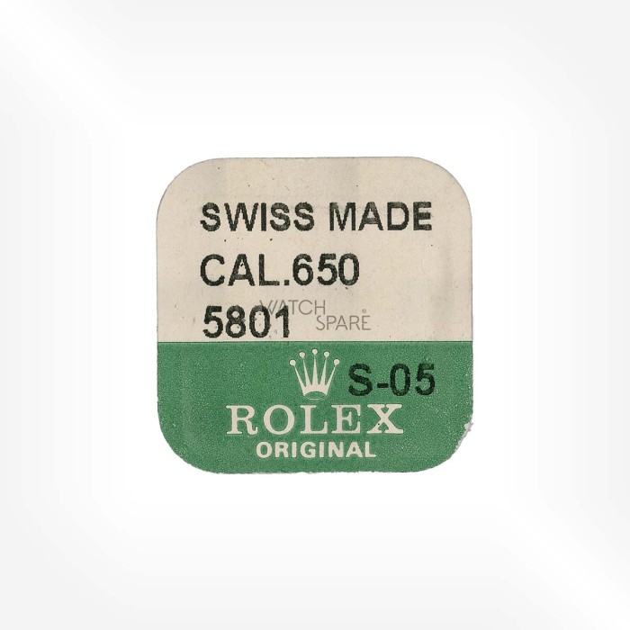Rolex Cal. 650 - Screw for Barrel bridge, Train wheel bridge, Escape wheel bridge, Balance bridge 5801