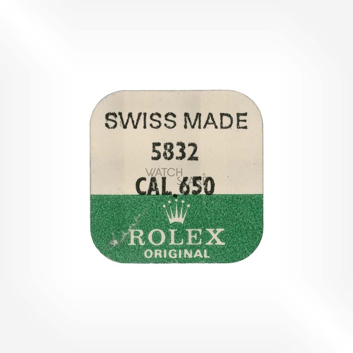 Rolex Cal. 650 - Screw for crown wheel core unsealed 5832