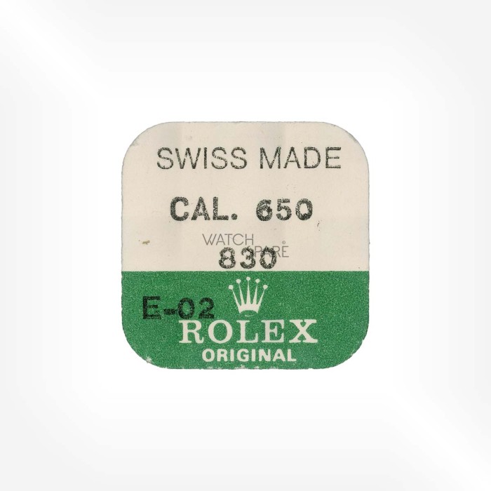 Rolex Cal. 650 - Sliding pinion 830