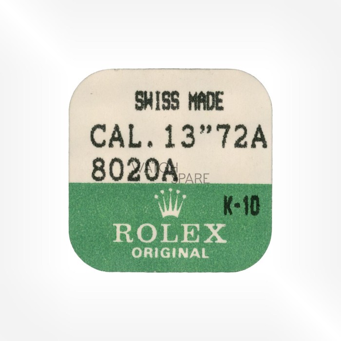 Rolex Cal. 72A - Minute-counting wheel, 30 min. 8020A