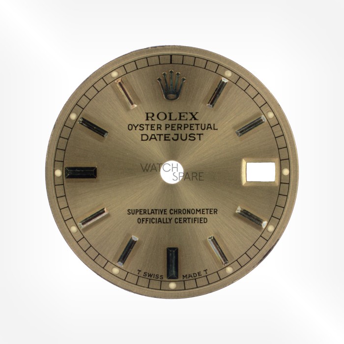 Rolex - Yellow gold/ Champagne Datejust Dial 19,82mm with hands