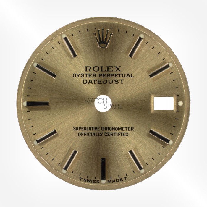 Rolex - Yellow gold/ champagne Datejust Dial 19,88mm with hands