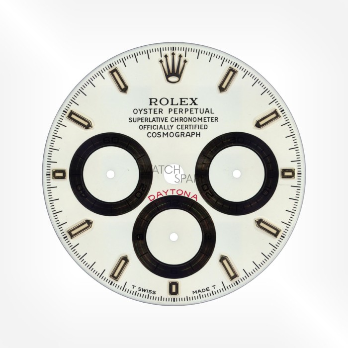 Rolex - White Daytona Dial with Gold indexes 28,51mm with hands