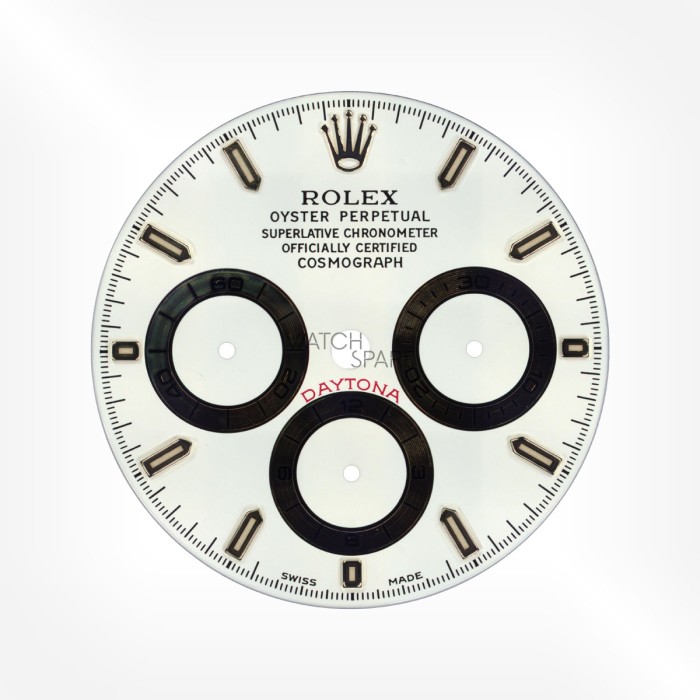 Rolex - White Daytona Dial 28,47mm with hands