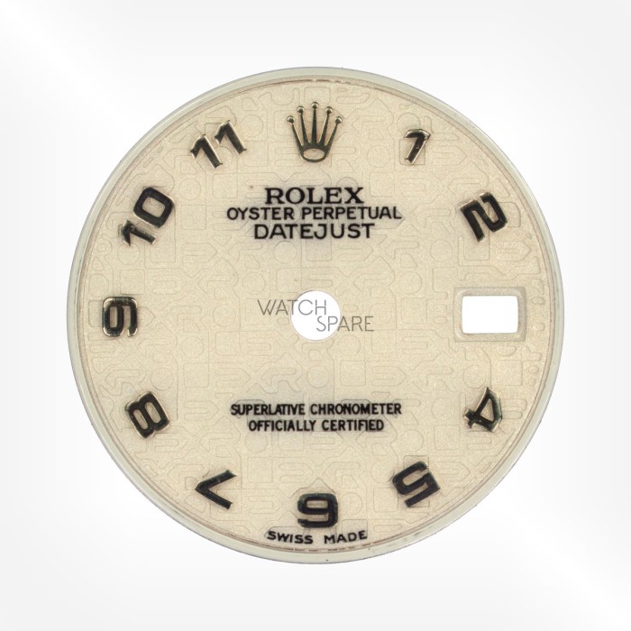 Rolex - White Datejust Dial 19,85mm with hands