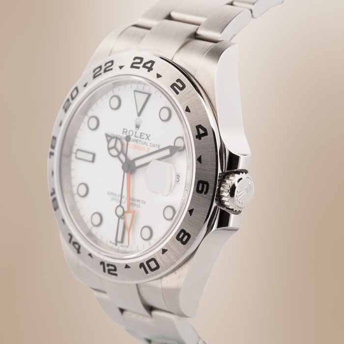 Rolex - Oyster Perpetual Date Explorer II "Polar" Full Set Circa 2021 Ref. 216570
