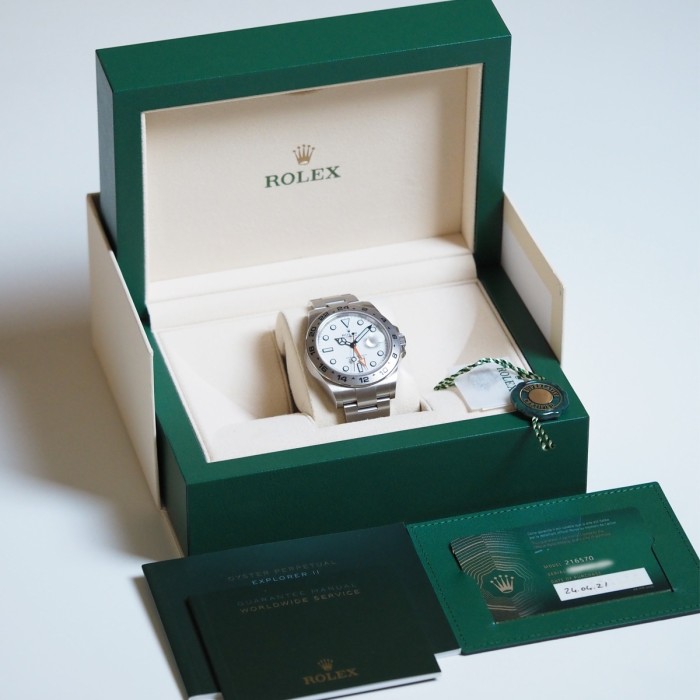 Rolex - Oyster Perpetual Date Explorer II "Polar" Full Set Circa 2021 Ref. 216570