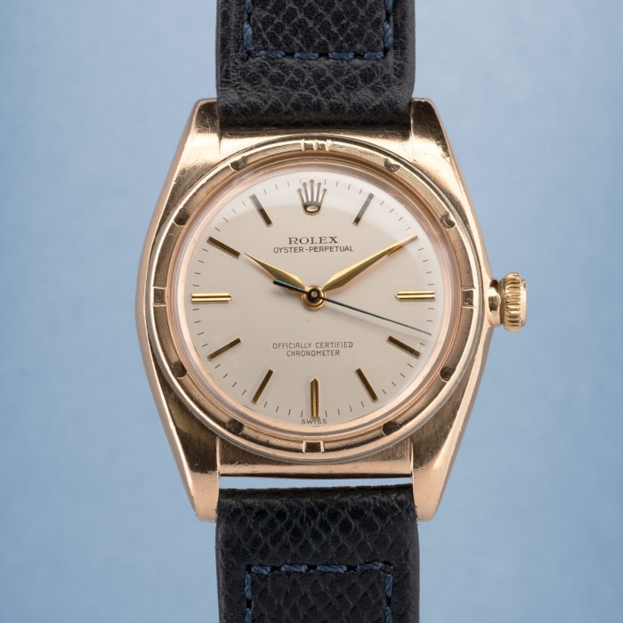 Rolex - Bubble back Ref. 5015 or 9k gold