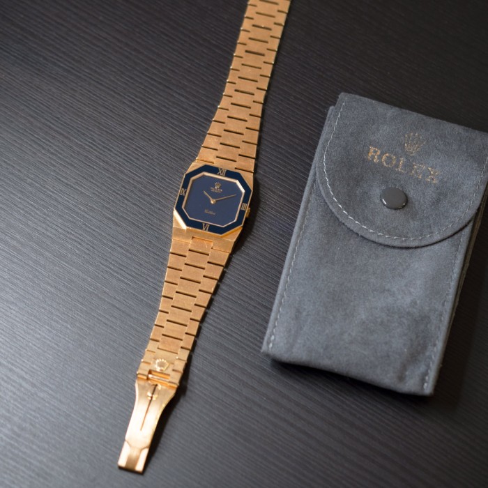 Rolex - Cellini Vintage Ref. 4353 in 18k yellow gold circa 1981