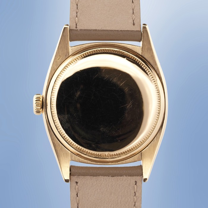 Rolex - Datejust "Ovettone" 36mm in 18k Yellow Gold Circa 1950 Ref. 6105