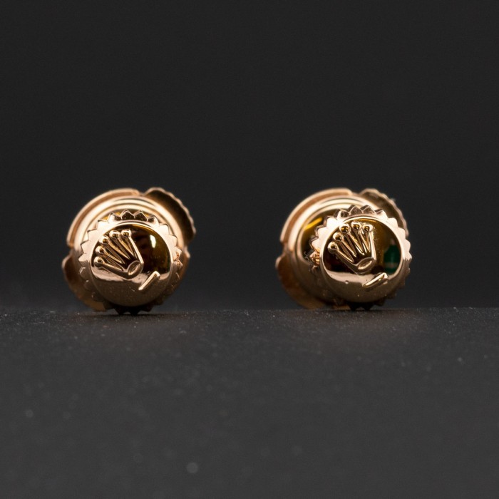 Watch Spare - Earrings made from original Rolex vintage crown of 4.6mm
