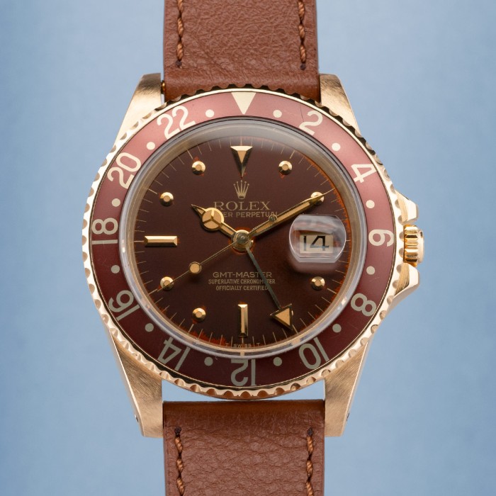 Rolex - GMT Master II Ref. 16758 "Nipple" dial Circa 1980