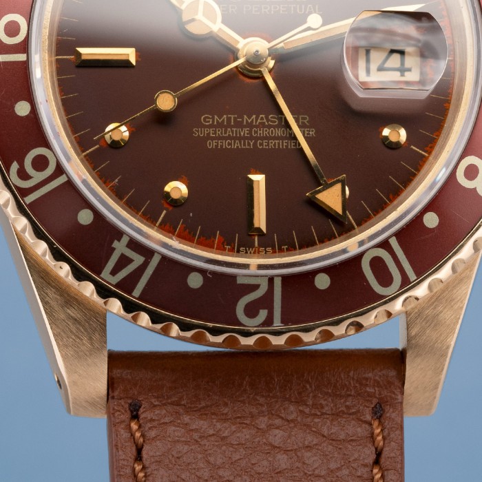 Rolex - GMT Master II Ref. 16758 "Nipple" dial Circa 1980