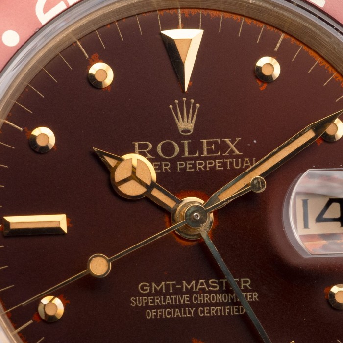 Rolex - GMT Master II Ref. 16758 "Nipple" dial Circa 1980