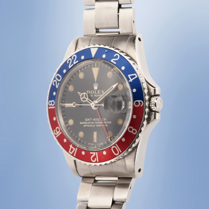 Rolex - GMT Master II "Pepsi" Gilt Dial Vintage Circa 1965 Ref. 1675 