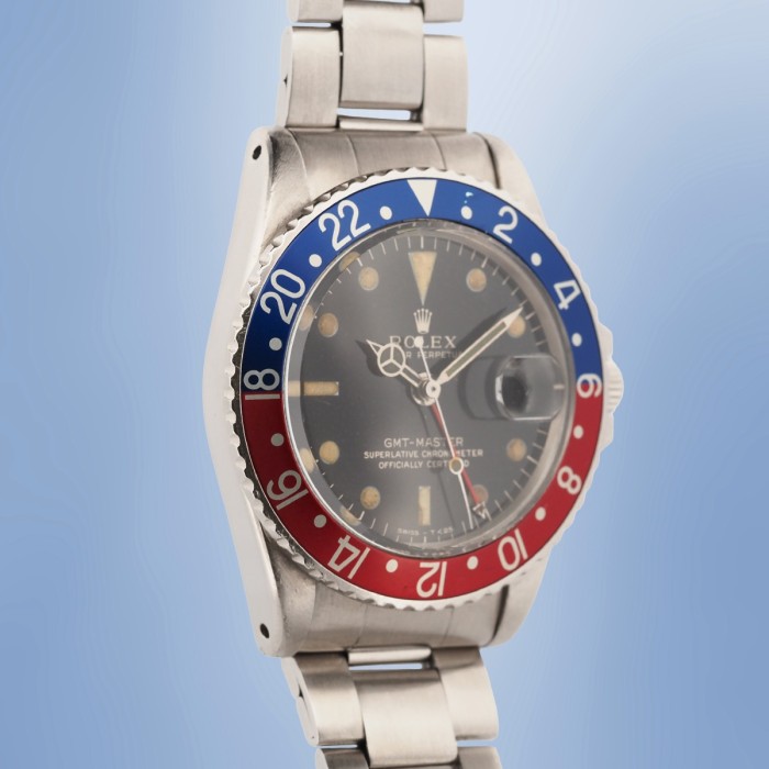 Rolex - GMT Master II "Pepsi" Gilt Dial Vintage Circa 1965 Ref. 1675 
