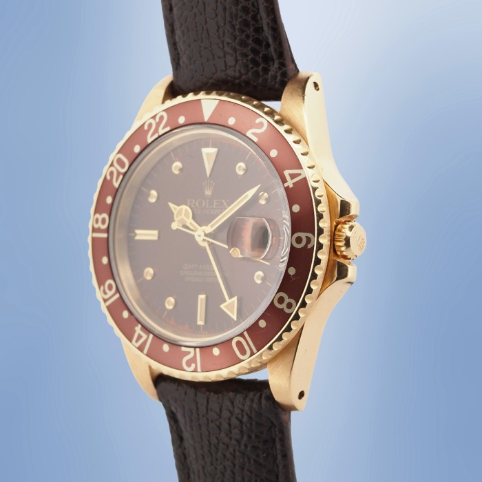 Rolex - GMT Master II "Nipple & Lava Dial" Vintage Circa 1980 Ref. 16758