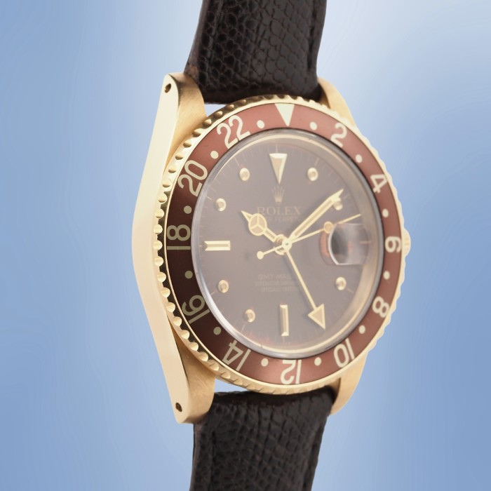 Rolex - GMT Master II "Nipple & Lava Dial" Vintage Circa 1980 Ref. 16758