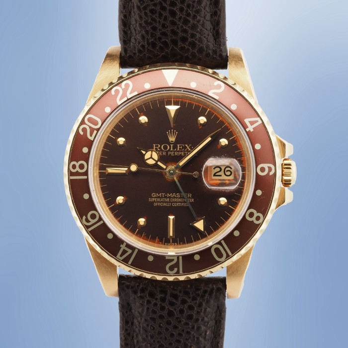 Rolex - GMT Master II "Nipple & Lava Dial" Vintage Circa 1980 Ref. 16758
