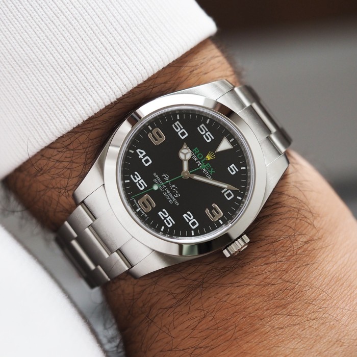 Rolex - Air King Full Set Brand New Stickered ! Circa 2017 Ref. 116900