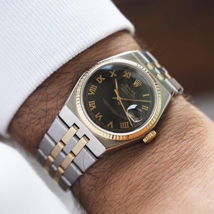 Rolex - Datejust Oysterquartz !Aftermarket Dial! Circa 1980 Ref. 17013