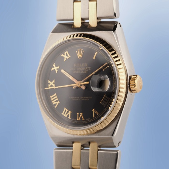 Rolex - Datejust Oysterquartz !Aftermarket Dial! Circa 1980 Ref. 17013