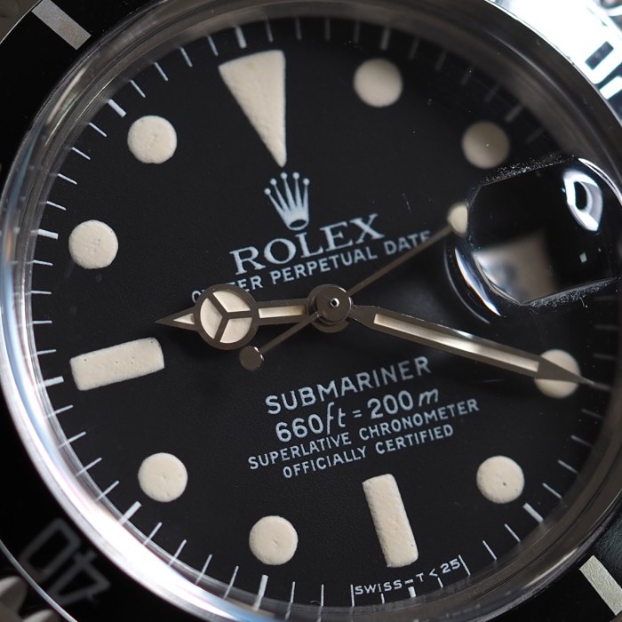 Rolex - Submariner Réf. 1680/0 from 1979 with box and service warranty