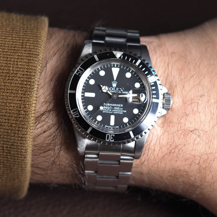 Rolex - Submariner Réf. 1680/0 from 1979 with box and service warranty