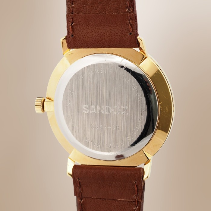 Sandoz - Kanji Dial Dress Watch Ultra Thin Manual Winding Circa 1960 Ref. 554Y-66