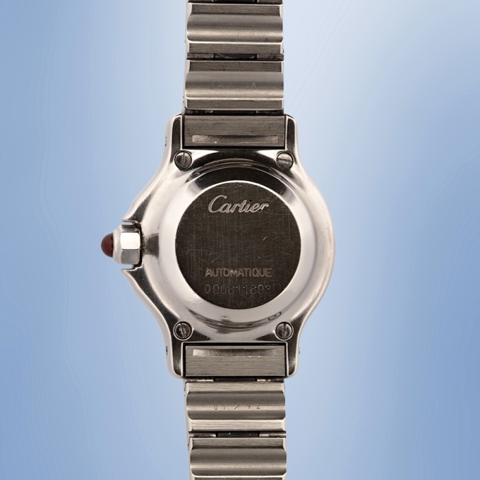 Cartier - Santos Octogonale Burgundy Dial 25mm Ref.0906