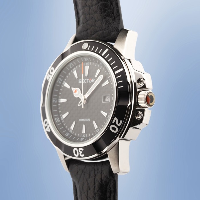 Sector - N.O.S. 100 Meters Black Diver Ref. 240