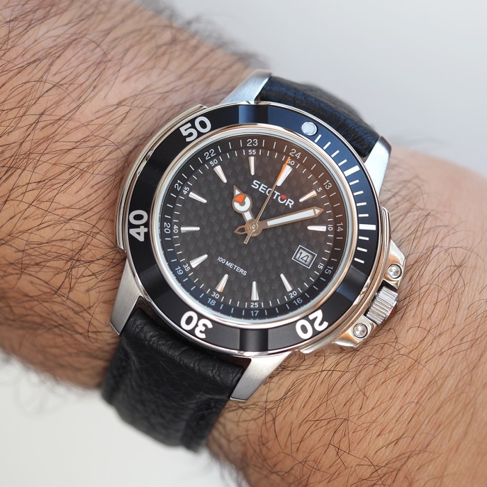 Sector - N.O.S. 100 Meters Black Diver Ref. 240