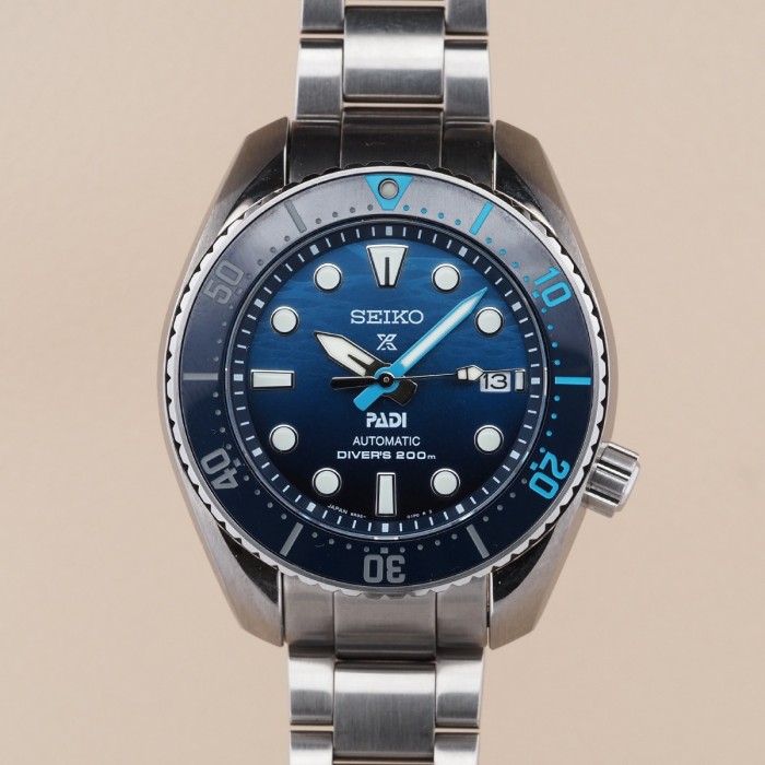 Seiko - "The Great Blue" Prospex King Sumo PADI Special Edition Automatic Diver Ref. SPB375J1