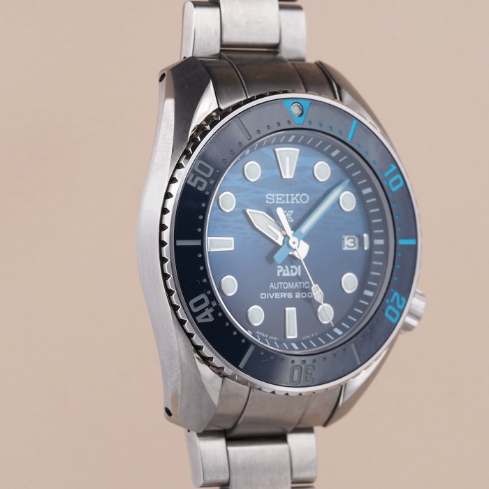 Seiko - "The Great Blue" Prospex King Sumo PADI Special Edition Automatic Diver Ref. SPB375J1